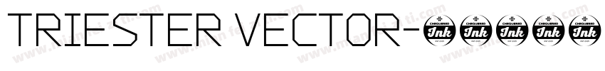 Triester Vector字体转换